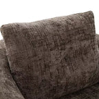 Poltrona girevole a barilotto in beige+marrone / marrone / verde / rosa, a seduta singola
