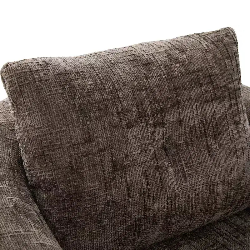 Poltrona girevole a barilotto in beige+marrone / marrone / verde / rosa, a seduta singola