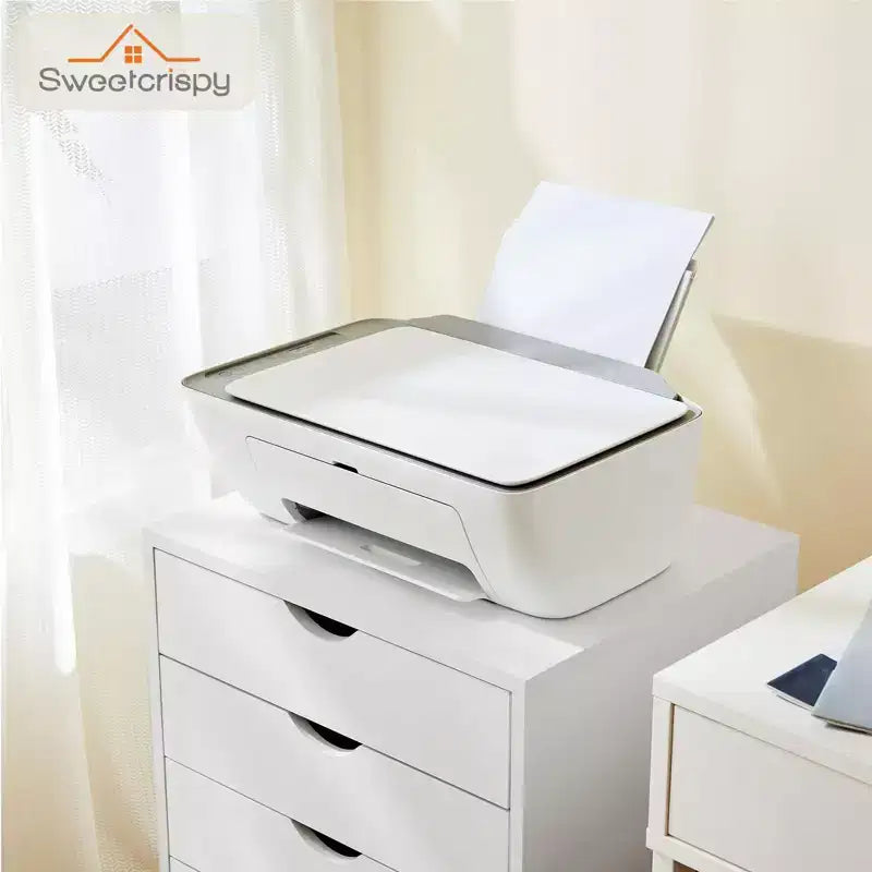Nero / Bianco, classificatore mobile a 5 / 7 cassetti, montaggio a 1 persona