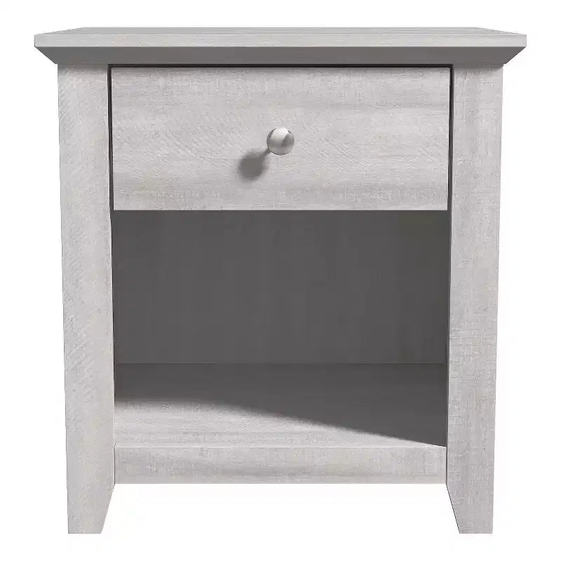 Comodini moderni Galano con 1 cassetto e ripiano aperto, set da 2, 49 L x 43 P x 53 A cm