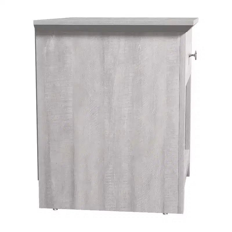 Comodini moderni Galano con 1 cassetto e ripiano aperto, set da 2, 49 L x 43 P x 53 A cm