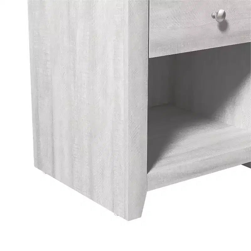 Comodini moderni Galano con 1 cassetto e ripiano aperto, set da 2, 49 L x 43 P x 53 A cm
