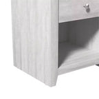 Comodini moderni Galano con 1 cassetto e ripiano aperto, set da 2, 49 L x 43 P x 53 A cm