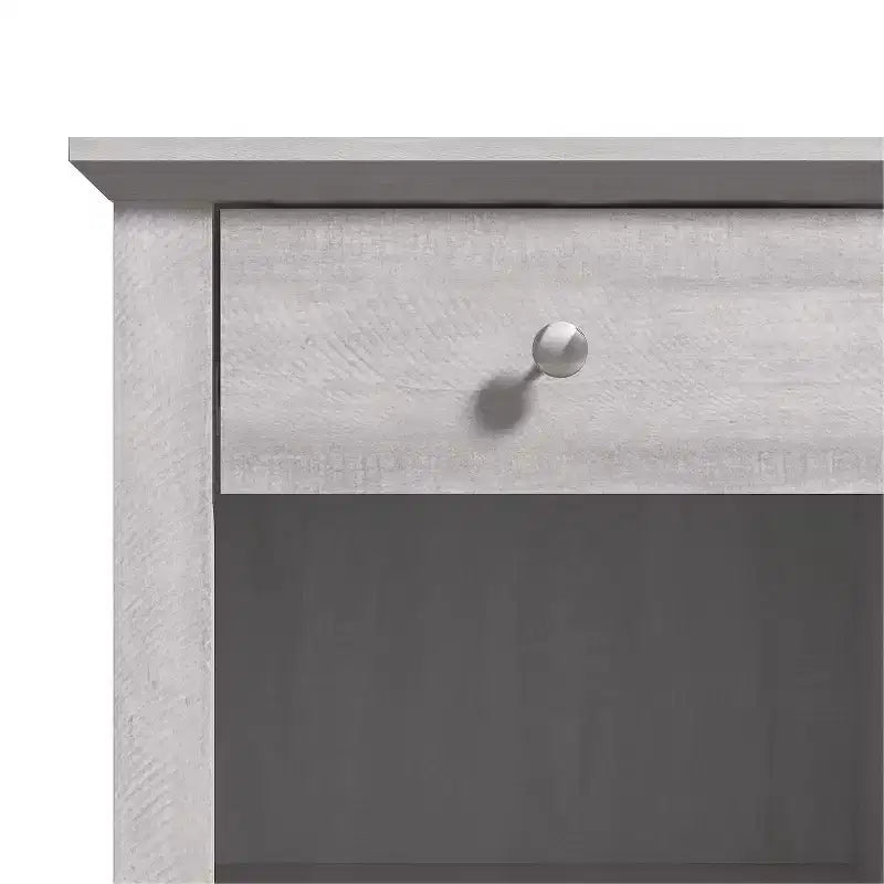 Comodini moderni Galano con 1 cassetto e ripiano aperto, set da 2, 49 L x 43 P x 53 A cm