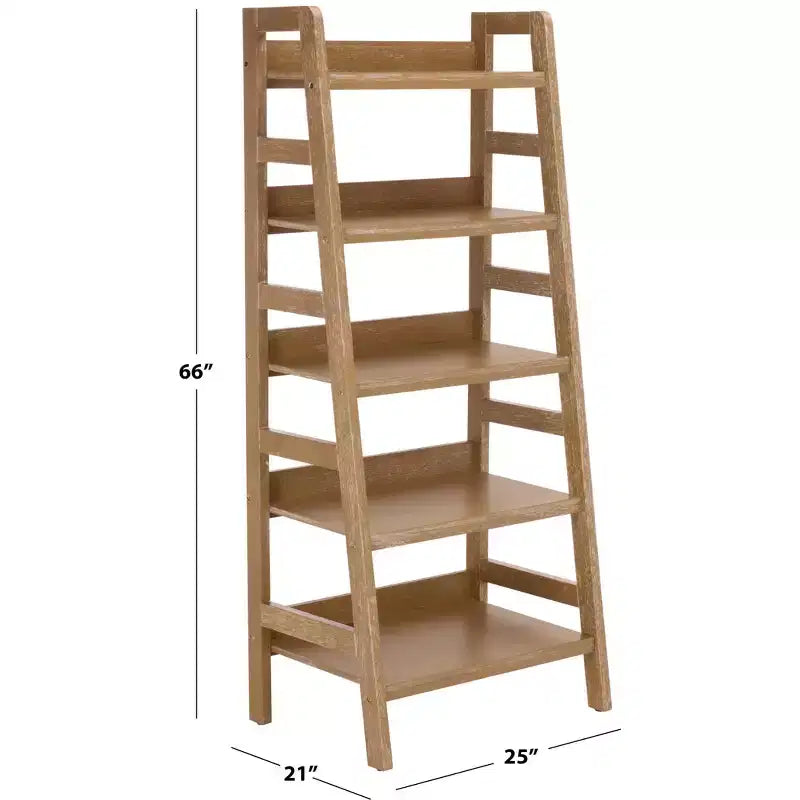 Libreria a 5 ripiani Amanda - Beige - SEI