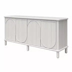 Mobile credenza in legno rustico Abigail di GDFStudio con ripiani regolabili