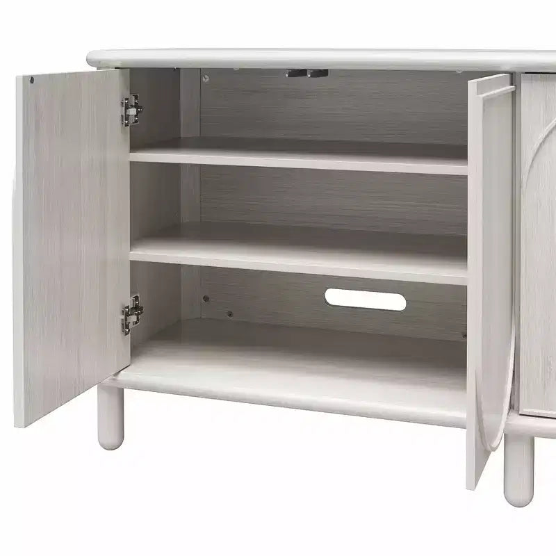Mobile credenza in legno rustico Abigail di GDFStudio con ripiani regolabili