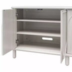 Mobile credenza in legno rustico Abigail di GDFStudio con ripiani regolabili